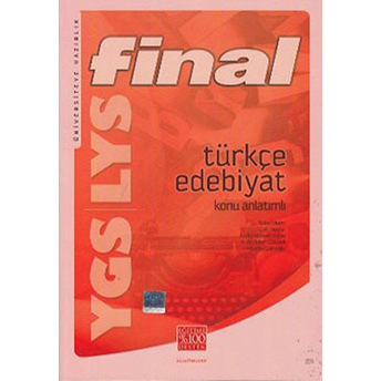 Final Ygs / Lys Türkçe - Edebiyat Konu Anlatımlı Kolektif