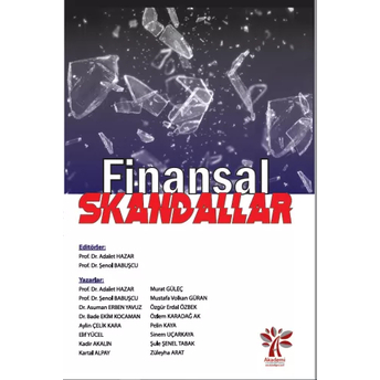 Finansal Skandallar Adalet Hazar