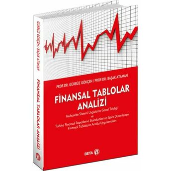 Finansal Tablolar Analizi Gürbüz Gökçen, Başak Ataman