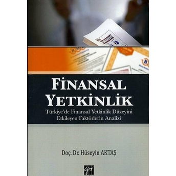 Finansal Yetkinlik-Hüseyin Aktaş