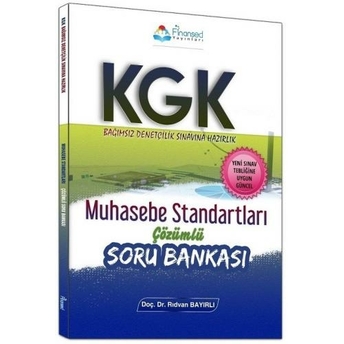 Finansed Yayınları Kgk Bağımsız Denetçilik Muhasebe Standartları Soru Bankası Çözümlü Rıdvan Bayırlı