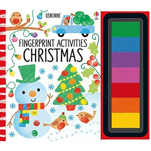 Fingerprint Activities Christmas Fiona Watt