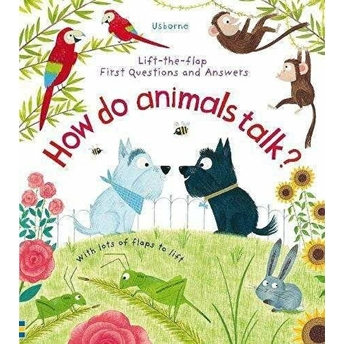 First Questions And Answers: How Do Animals Talk? Ciltli Katie Daynes