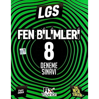 Fix Yayınları 8 . Sınıf Lgs Fen Bilimleri 8 Denemeleri