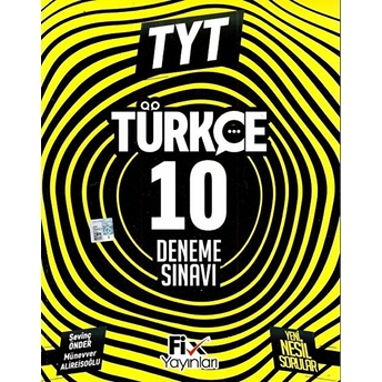 Fix Yks Tyt Türkçe 10 Deneme