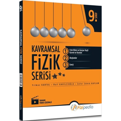 Fizipedia Yayınları 9. Sınıf Kavramsal Fizik Serisi Soru Bankası Yılmaz Kartal