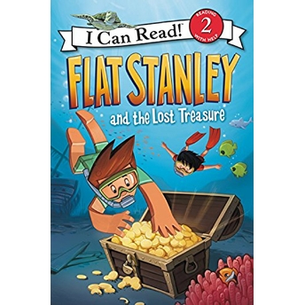 Flat Stanley And The Lost Treasure (I Can Read, Level 2) - Jeff Brown