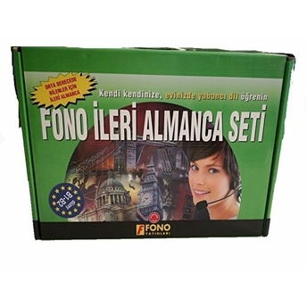 Fono Ileri Almanca Seti (12 Kitap - 6 Cd) Kolektif