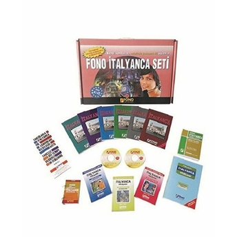 Fono Italyanca Set (13 Kitap 6 Cd) Kolektif