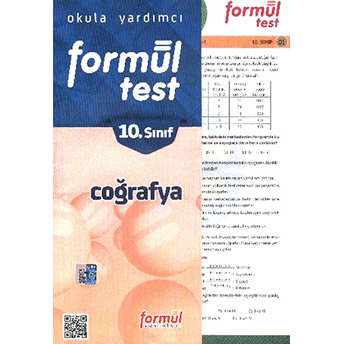 Formül 10. Sınıf Coğrafya Testleri (Yaprak Testler) Komisyon