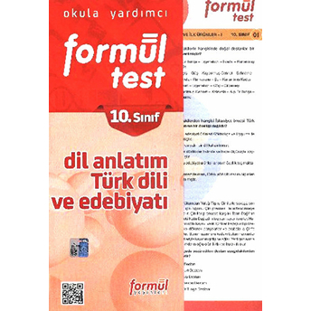 Formül 10. Sınıf Dil Ve Anlatım Türk Dili Ve Edebiyatı (Yaprak Testler) Komisyon