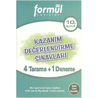 Formül 10. Sınıf Kazanım Değerlendirme Sınavları Komisyon