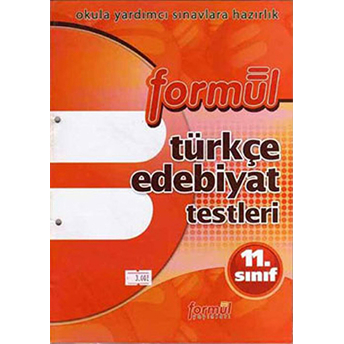 Formül 11. Sınıf Dil Anlatım Türk Dili Ve Edebiyatı Yaprak Testleri Kolektif