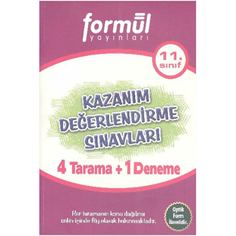 Formül 11. Sınıf Kazanım Değerlendirme Sınavları Komisyon