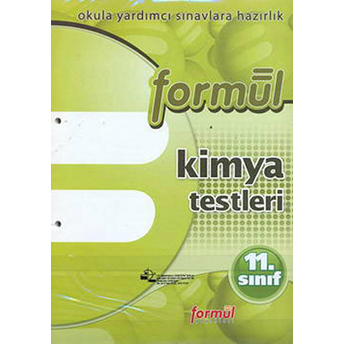 Formül 11. Sınıf Kimya Yaprak Testleri Kolektif