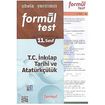 Formül 11. Sınıf T.c. Inkılap Tarihi Ve Atatürkçülük Yaprak Testler Komisyon