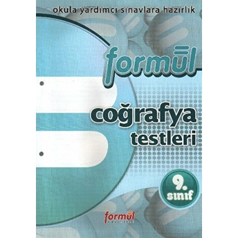 Formül 9. Sınıf Coğrafya Yaprak Testleri Kolektif