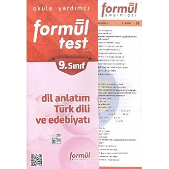 Formül 9. Sınıf Dil Anlatım Türk Dili Ve Edebiyatı Yaprak Testler Komisyon