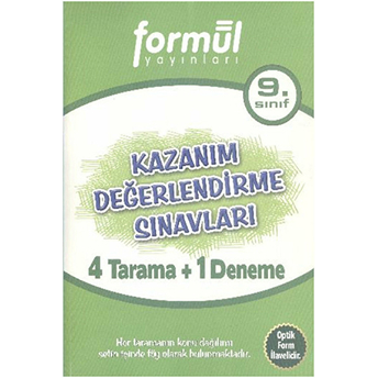 Formül 9. Sınıf Kazanım Değerlendirme Sınavları Komisyon