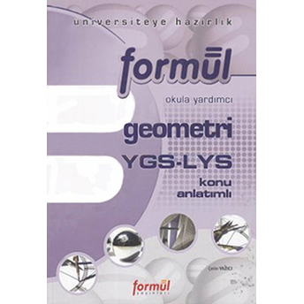 Formül Geometri Ygs - Lys Konu Anlatımlı Çetin Yazıcı