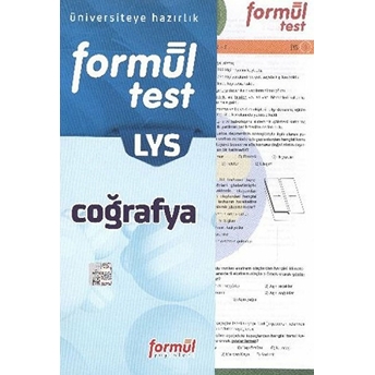 Formül Lys Coğrafya Yaprak Test Ciltli Kolektif