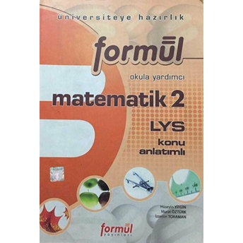 Formül Lys Matematik 2 Konu Anlatımlı Hüseyin Yitgin