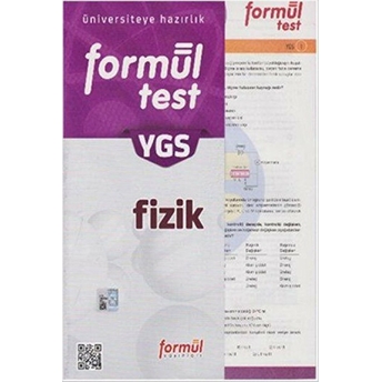 Formül Yayınları Ygs Fizik Yaprak Test