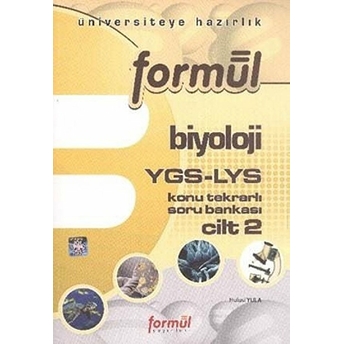 Formül Ygs-Lys Biyoloji Konu Tekrarlı Soru Bankası Cilt: 2 Hulusi Yula