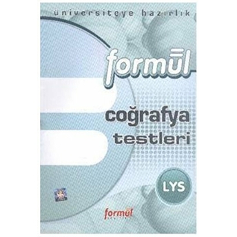 Formül Ygs - Lys Coğrafya Testleri Kolektif