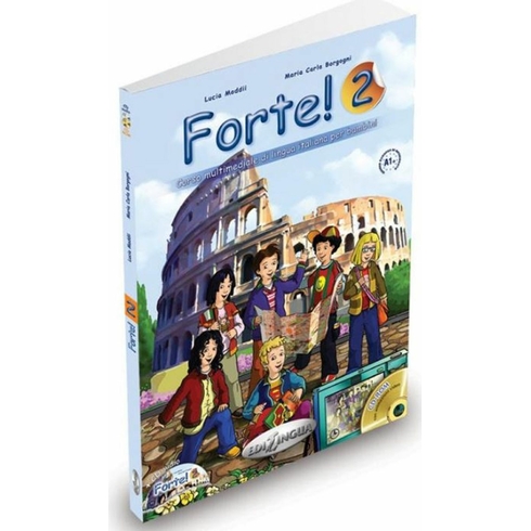 Forte 2 +Cd (Italyanca Temel-Üst Seviye 7-11 Yaş)-Lucia Maddii