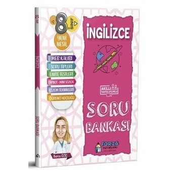 Forza Yayınları 8. Sınıf Ingilizce Soru Bankası Burcu Öziç