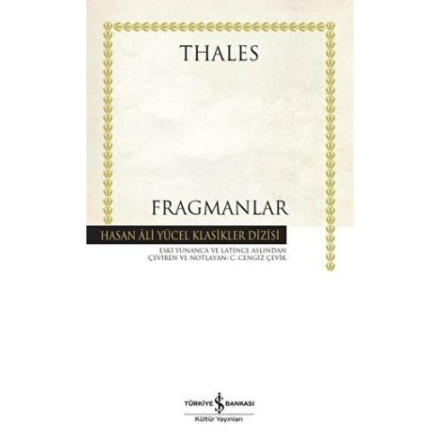 Fragmanlar - Ciltli Thales