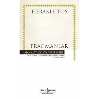 Fragmanlar - Hasan Ali Yücel Klasikler (Ciltli) Herakleitos