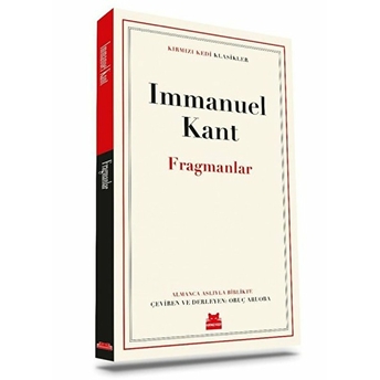 Fragmanlar Immanuel Kant