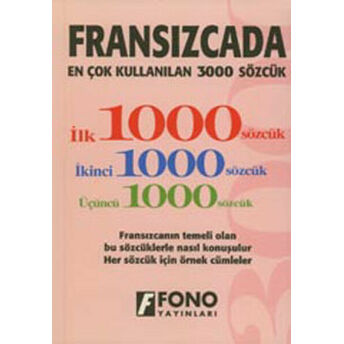 Fransızcada En Çok Kullanılan 3000 Sözcük Kitabı