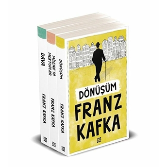 Franz Kafka 3'Lü Set - 3 Kitap Takım Franz Kafka