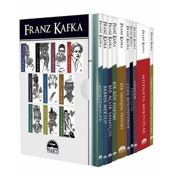 Franz Kafka Set (10 Kitap Takım) Franz Kafka