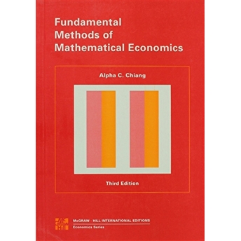 Fundamental Methods Of Mathematical Economics 3 Edition Alpha C. Chiang