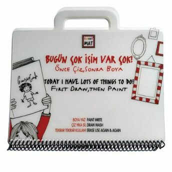 Funny Mat Mini Set - Bugün Çok Işim Var Çok! Kolektıf