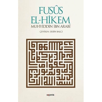 Fusus El-Hikem Muhyiddin Ibn Arabi