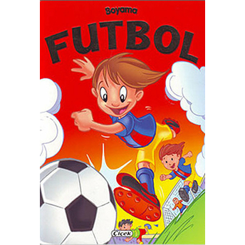 Futbol Boyama (Kırmızı Kapak) Kolektif