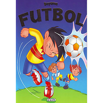 Futbol Boyama (Lacivert Kapak) Kolektif