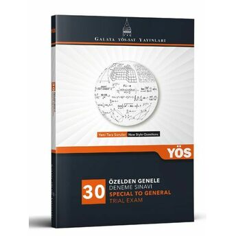 Galata Yös-Sat Özelden Genele Deneme Sınavı