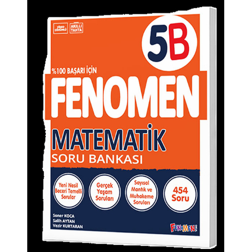 Gama Fenomen 5.Sınıf Matematik Soru Bankası