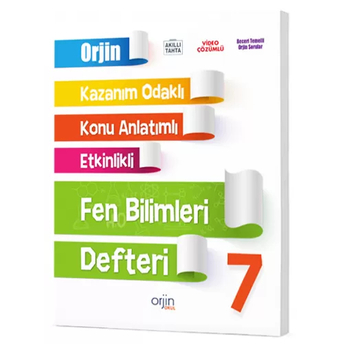 Gama Yayınları 7. Sınıf Fen Bilimleri Orjin Konu Anlatımlı Defter Komisyon