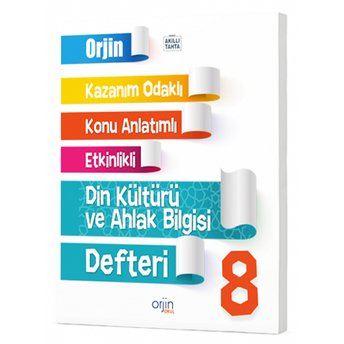 Gama Yayınları 8. Sınıf Din Kültürü Ve Ahlak Bilgisi Orjin Konu Anlatımlı Defter Komisyon