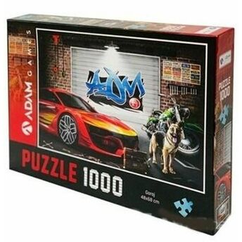 Garaj 1000 Parça Puzzle