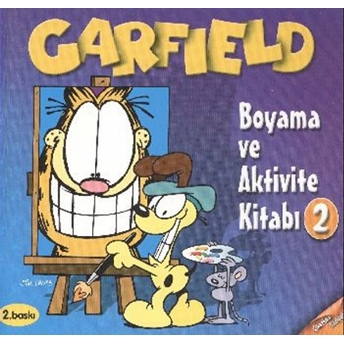 Garfield Boyama Ve Aktivite Kitabı 2 Kolektif