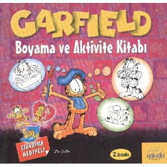 Garfield Boyama Ve Aktivite Kitabı Kolektif