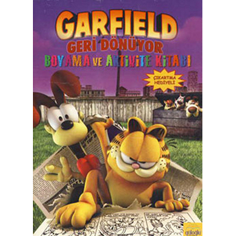 Garfield Geri Dönüyor Boyama Ve Aktivite Kitabı Kolektif